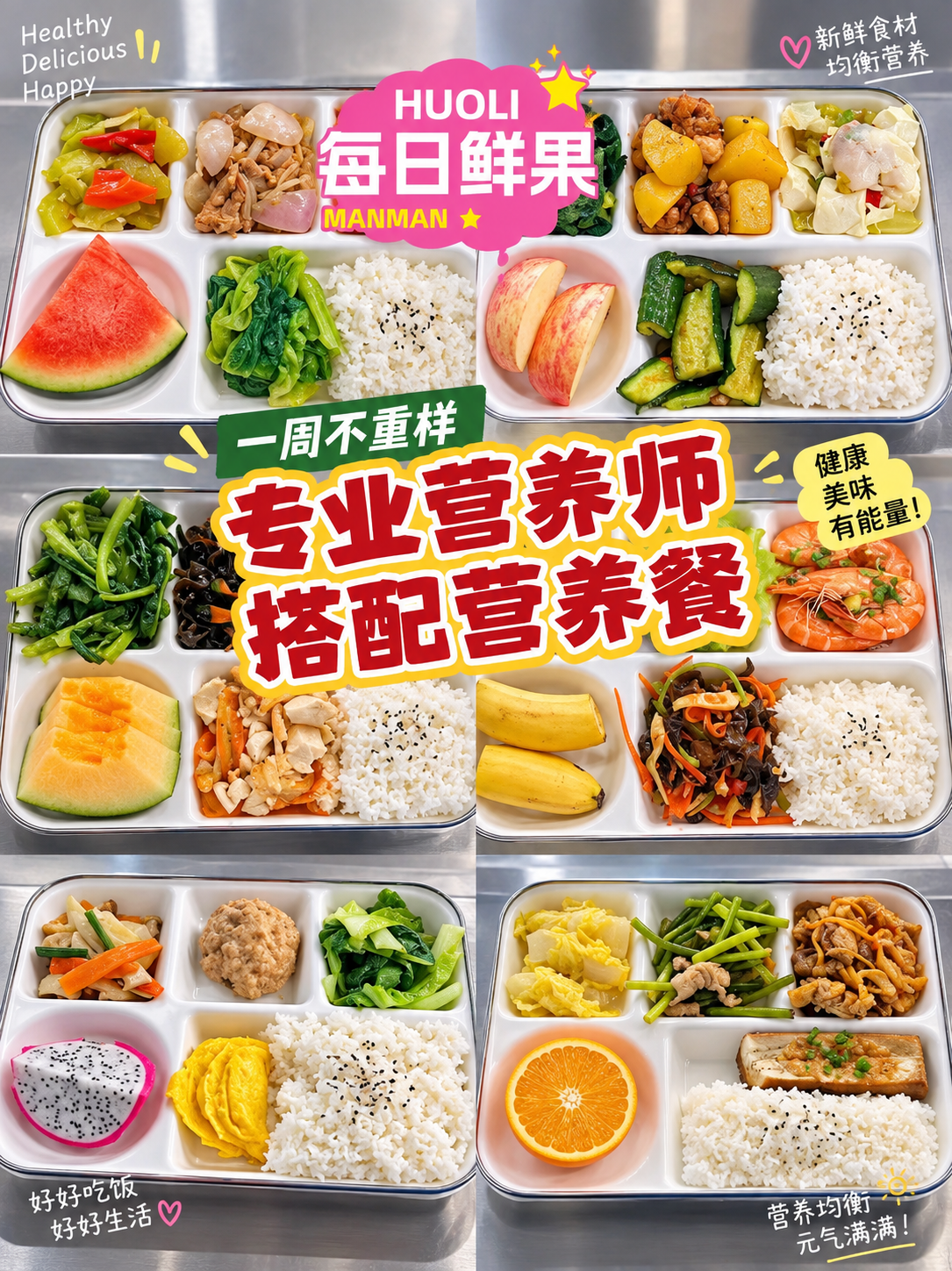 时速训练营营养餐展示